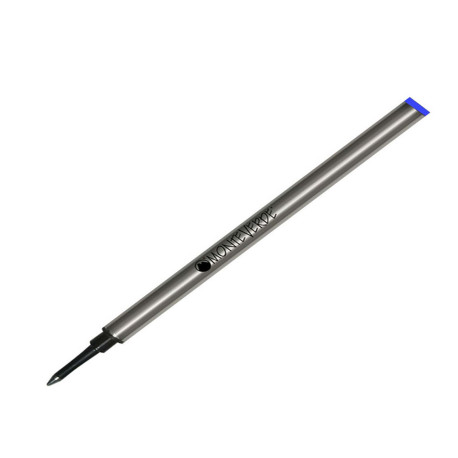 Refill in metallo per roller  - punta fine  - blu - Monteverde - conf. 2 pezzi