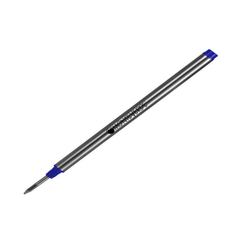 Refill in metallo per roller Montblanc - punta fine - blu  - Monteverde - conf. 2 pezzi