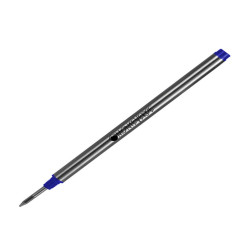 Refill in metallo per roller Montblanc - punta media - blu  - Monteverde - conf. 2 pezzi