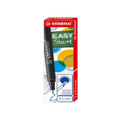 Refill per penna sferografica ergonomica Easyoriginal - punta media - blu - Stabilo - scatola 3 pezzi