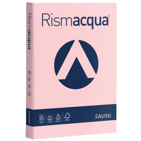 Carta Rismacqua - A4 - 90 gr - rosa 10 - Favini - conf. 300 fogli