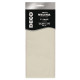 Carta velina - 50 x 76 cm - 20 gr - avorio - Deco - busta 5 fogli