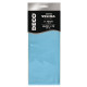 Carta velina - 50 x 76 cm - 20 gr - azzurro - Deco - busta 5 fogli