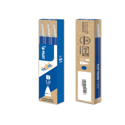 Refill sfera frixionball clicker - punta 1,0 mm - blu - Pilot - conf. 3 pezzi