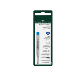 Refill XB - punta 0,7mm fusto blu - per penna Polyball - Faber-Castell