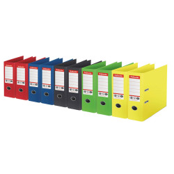 Registratore a leva - CO2 neutral - A4 - dorso 75 mm - colori assortiti - Esselte