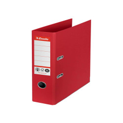 Registratore a leva - CO2 neutral - A4 - dorso 75 mm - rosso - Esselte