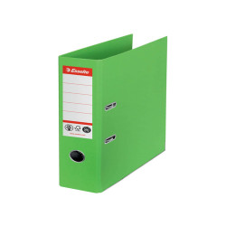 Registratore a leva - CO2 neutral - A4 - dorso 75 mm - verde - Esselte
