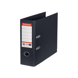 Registratore a leva - CO2 neutral - dorso 75 mm - nero - Esselte