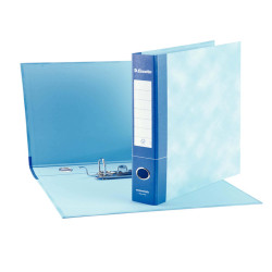 Registratore Essentials G74 - dorso 5 cm - protocollo 23 x 33 cm - blu - Esselte