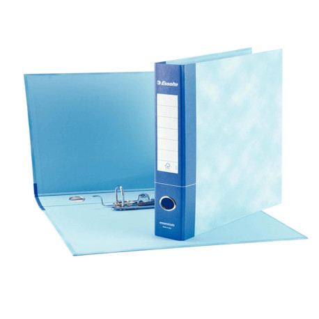 Registratore Essentials G74 - dorso 5 cm - protocollo 23 x 33 cm - blu - Esselte