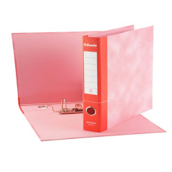 Registratore Essentials G74 - dorso 5 cm - protocollo 23 x 33 cm - rosso - Esselte