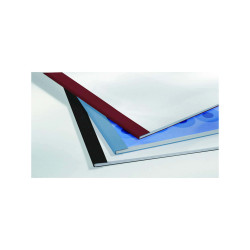 Cartelline termiche Business Line - 1,5 mm - leather rosso - GBC - scatola 100 pezzi