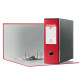 Registratore Eurofile G53 - dorso 8 cm - commerciale 23 x 30 cm - rosso vivida - Esselte
