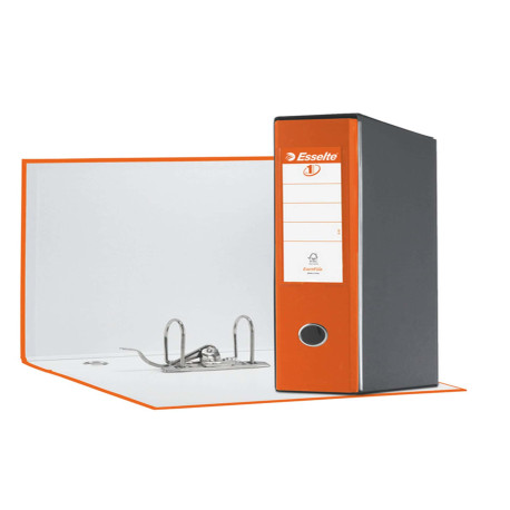 Registratore Eurofile G55 - dorso 8 cm - protocollo 23 x 33 cm - arancione - Esselte