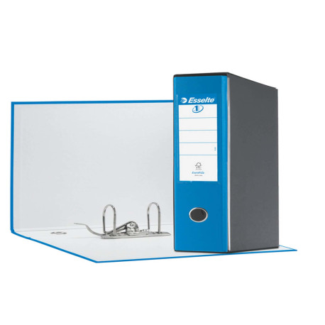 Registratore Eurofile G55 - dorso 8 cm - protocollo 23 x 33 cm - blu vivida - Esselte