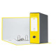 Registratore Eurofile G55 - dorso 8 cm - protocollo 23 x 33 cm - giallo vivida - Esselte