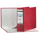 Registratore Leitz 180° G65 - dorso 8 cm - protocollo 23 x 33 cm - rosso - Leitz