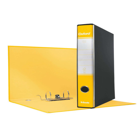 Registratore Oxford G82 - dorso 5 cm - commerciale 23 x 30 cm - giallo - Esselte