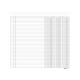 Registro a 3 colonne - 31 x 24cm - 100 fogli - Edipro