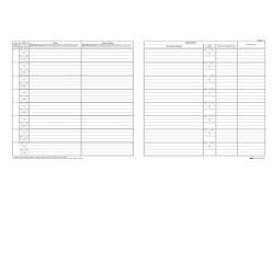 Registro antiriciclaggio per professionisti - 31 x 24cm - 46 fogli - Edipro