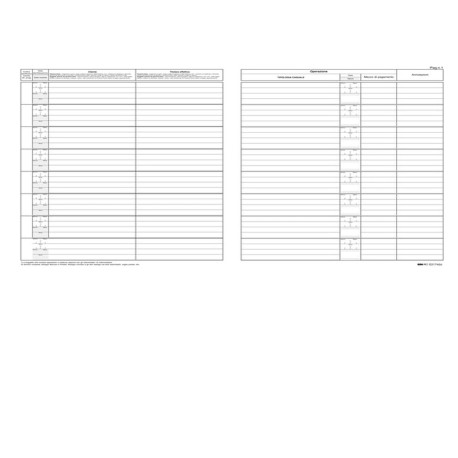 Registro antiriciclaggio per professionisti - 31 x 24cm - 46 fogli - Edipro