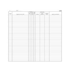 Registro arrivi/partenze - 31 x 24,5cm - 46pg - Edipro