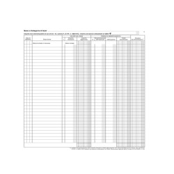 Registro beni ammortizzabili - 45 pagine numerate - 31 x 24,5 cm - DU136800000 - Data Ufficio