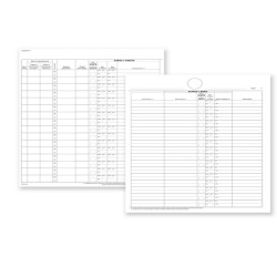 Registro carico/scarico bovini - 23 pagine numerate - 31 x 24,5 cm - DU138313000 - Data Ufficio