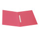 Cartellina semplice con pressino - 200 gr - 25 x 34 cm - cartoncino riciclato manilla - magenta - Cartotecnica del Garda - conf