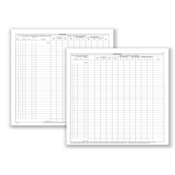 Registro carico/scarico oli minerali - 49 pagine - 31 x 24,5 cm - DU1366A0000 - Data Ufficio
