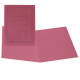 Cartellina semplice con stampa - 145 gr - 25 x 34 cm - magenta - cartoncino manilla - Cartotecnica del Garda - conf. 100 pezzi