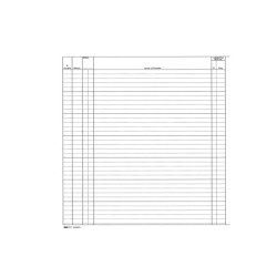 Registro contabilità dei lavori - 31 x 21cm - 47pg - numerate - Edipro