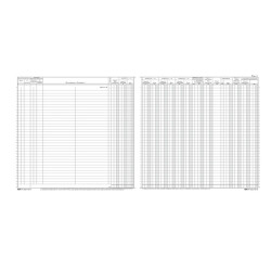 Registro Iva acquisti - 31 x 24,5cm - 22pg - numerate - Edipro