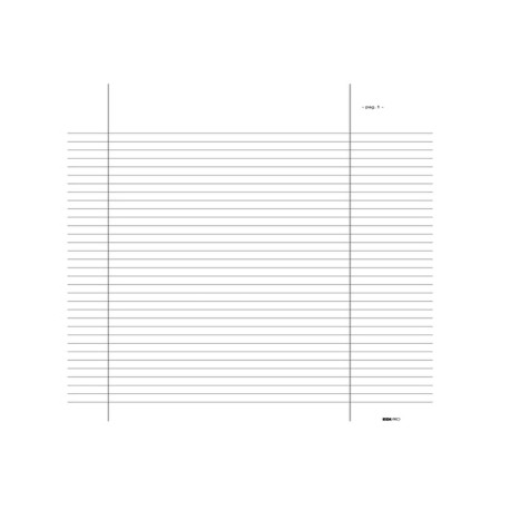 Registro libro soci - 31 x 24,5cm - 92pg - numerate - Edipro