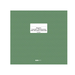 Registro prevenzione incendi - 48pg - 31 x 24 cm - Edipro