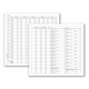 Registro prospetto riepilogativo associazioni sportive - 8 pagine - 31 x 24,5 cm - DU13852S000 - Data Ufficio