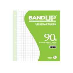 Ricambi BandUp forati rinforzati - A4 -  10mm - 90gr - BM - conf. 40 pezzi