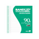 Ricambi BandUp forati rinforzati - A4 - 1 rigo c/margine - 90gr - BM - conf. 40 pezzi