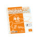 Ricambi forati rinforzati Pignaric - A4 -  10mm - 80gr - Pigna - conf. 40 pezzi