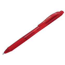 Roller a scatto Energel X BL107 - punta 0,7mm - rosso  - Pentel