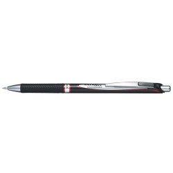 Roller a scatto Energel XM Permanent  - punta 0,7mm - rosso - Pentel