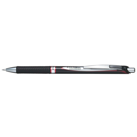 Roller a scatto Energel XM Permanent  - punta 0,7mm - rosso - Pentel