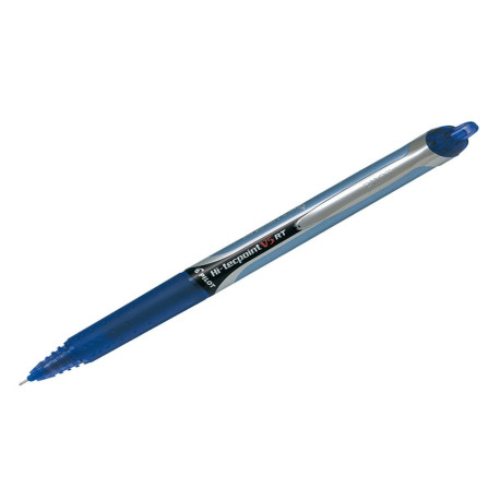 Roller a scatto Hi Tecpoint V5 RT - punta 0,5mm - blu  - Pilot