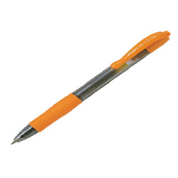 Roller gel a scatto G-2 - punta 0,7mm - arancio - Pilot