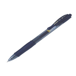 Roller gel a scatto G-2 - punta 0,7mm - blu scuro - Pilot