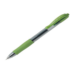 Roller gel a scatto G-2 - punta 0,7mm - verde chiaro - Pilot