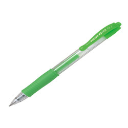 Roller gel a scatto G-2 - punta 0,7mm - verde neon - Pilot