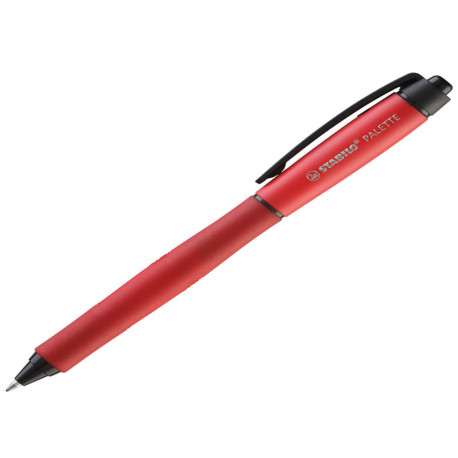 Roller gel a sfera a scatto Palette - rosso - Stabilo
