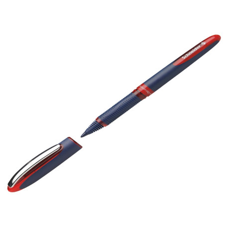 Roller One Business con cappuccio  - tratto ultra smooth 0,6mm - rosso - Schneider